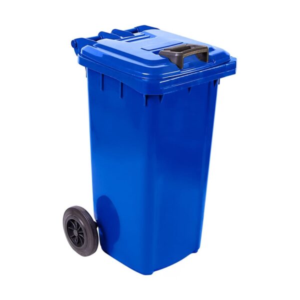 Eco-Friendly 120l HDPE Wheelie Bin – Waste Management & Recycling Solutions