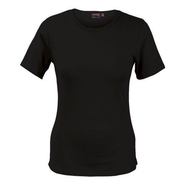 Organic Cotton Crew Neck T-Shirt Ladies